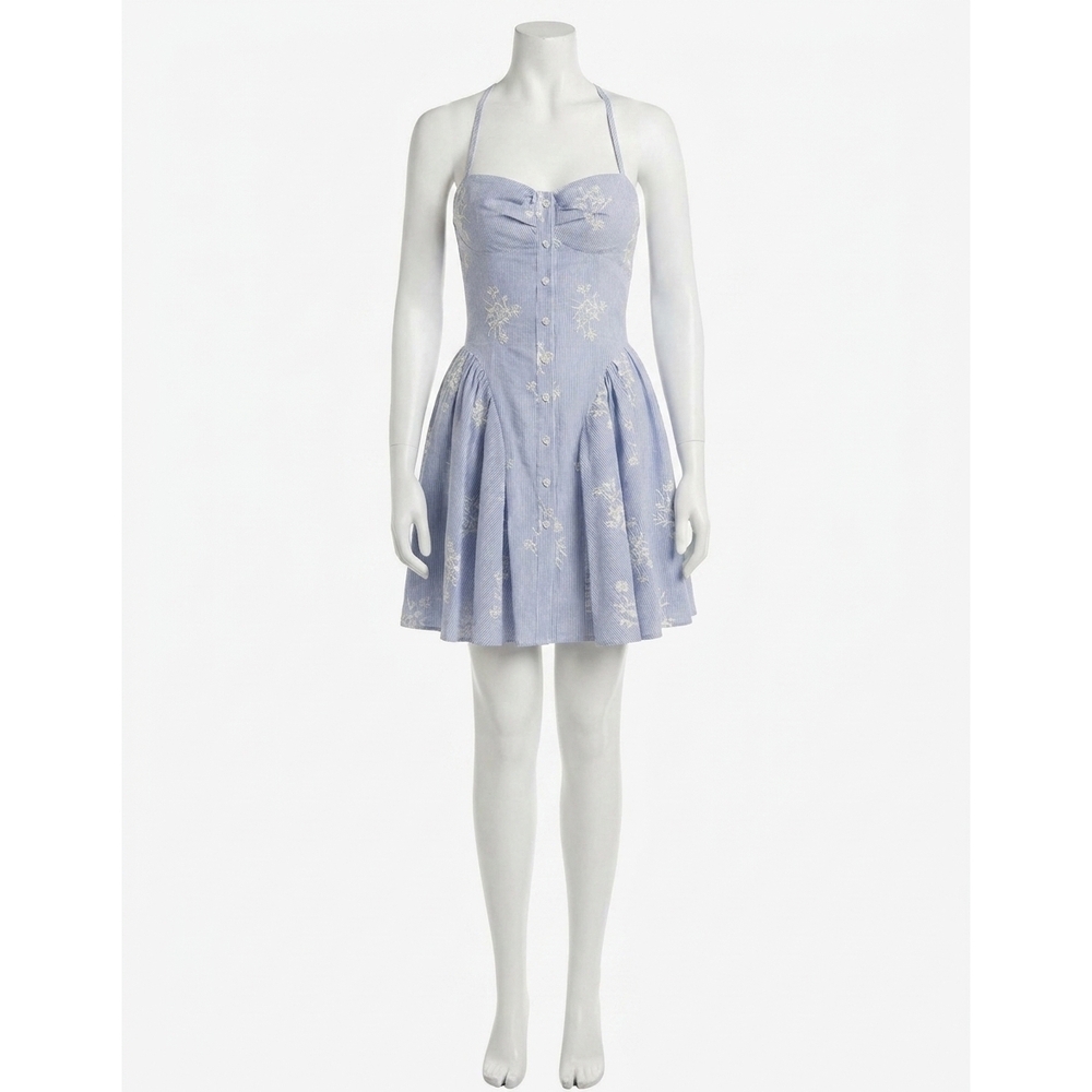 NEW KESTAN leo dress in blue